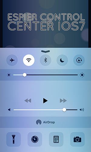 game pic for Espier control center iOs7